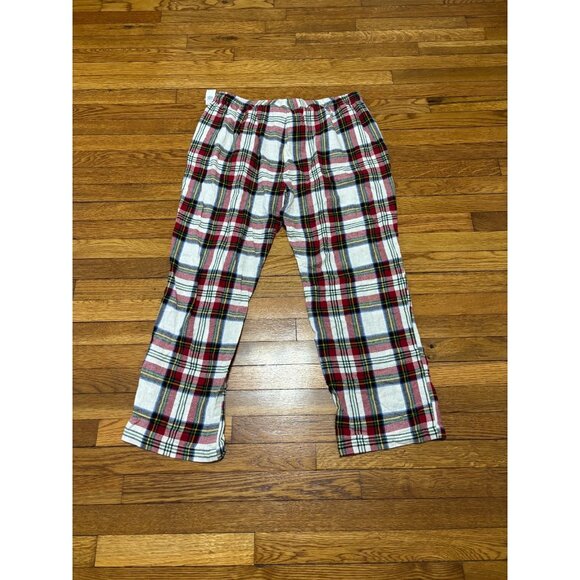 Old Navy Womens Flannel Pajama Pants Size XL Christmas Plaid 100% Cotton NWT - Picture 6 of 6